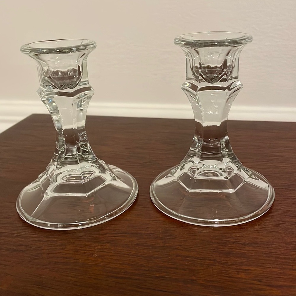 Set of candlesticks.